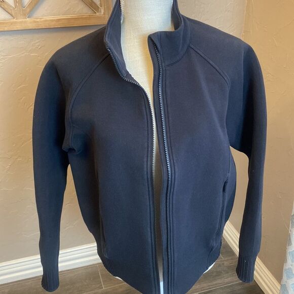 Lululemon NTS Jacket Spacer Material Black Size 12 - Picture 3 of 6